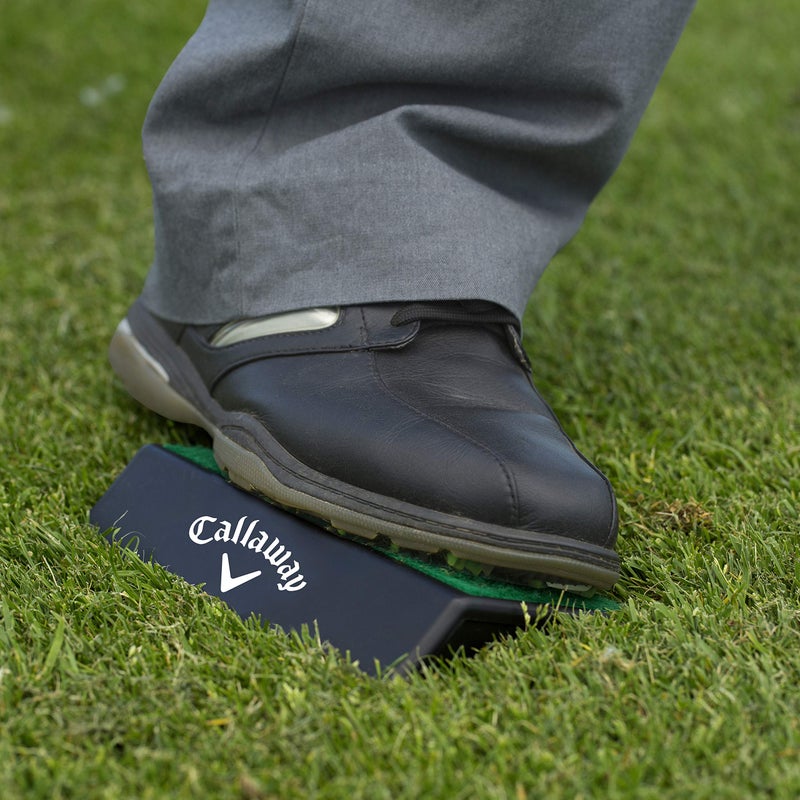 Callaway حصيرة تدريب جولف من كالاواي، منصة طاقة، سوداء - Image 2