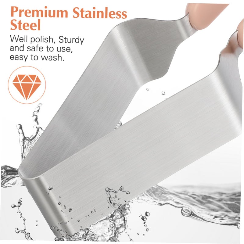 2Pcs Stainless Steel Cake Cutter and Slicer Set with Portion Marker for Cheesecakes Desserts - Image 4