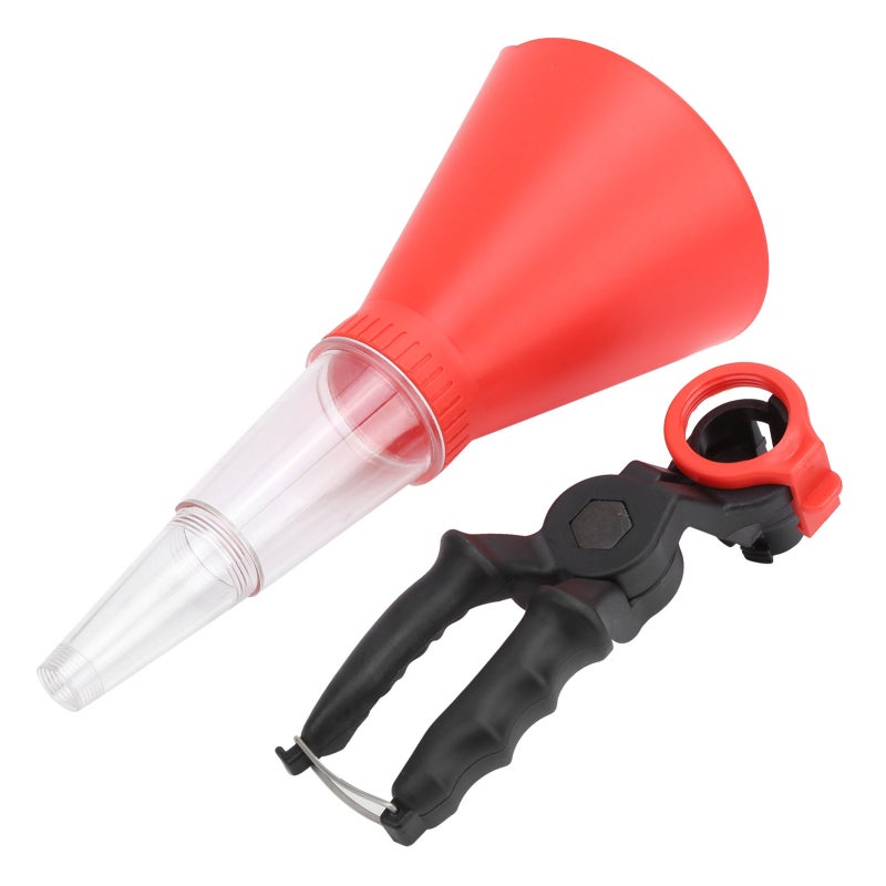 Car Oil Funnel - Quick Clamping System for Various Models - Anti-Leak Engine Oil Funnel for Smooth Refueling - Image 4