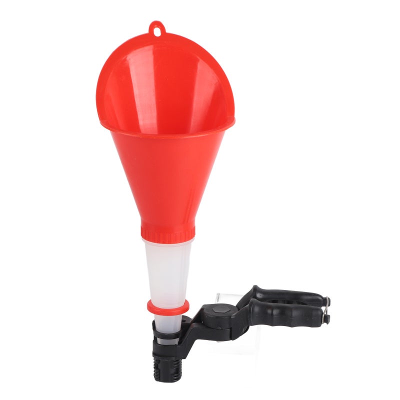 Car Oil Funnel - Quick Clamping System for Various Models - Anti-Leak Engine Oil Funnel for Smooth Refueling - Image 1