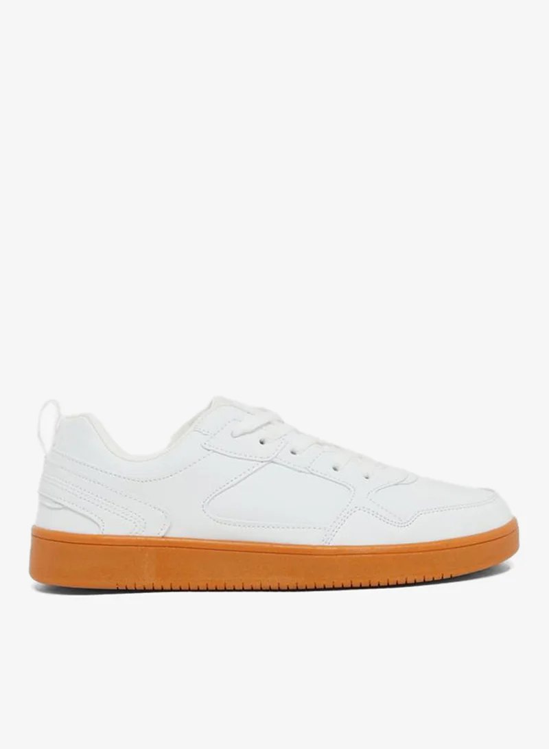 Platform Sole Lace Up Sneakers