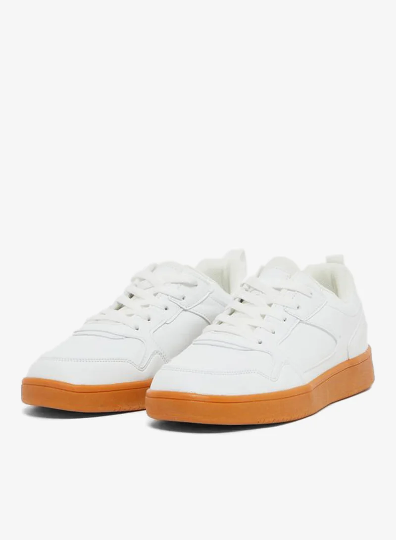 Styli Active Platform Sole Lace Up Sneakers