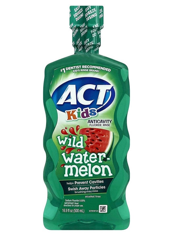 ACT Kids Anticavity Wild Watermelon Fluoride Mouthwash (Pack Of 6) - Image 1