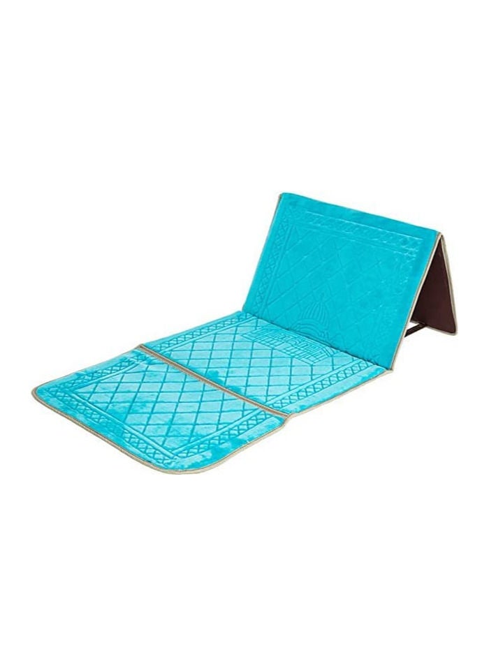 DeloPik Foldable Prayer mat and Backrest 2 in 1