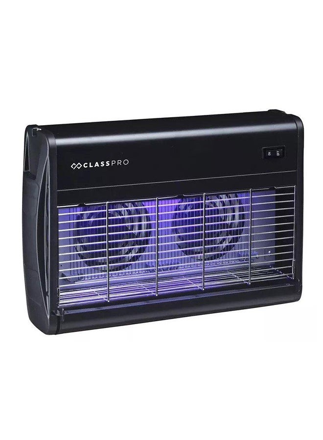 ClassPro مبيد حشرات، مع 2 مروحة شفط، أنبوب LED، لون أسود - Image 1