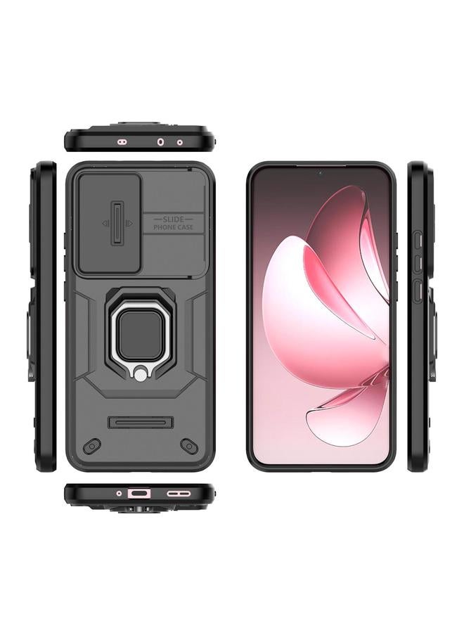 إيروريكس جراب لهاتف OPPO Reno13 Pro 5G Global Sliding Camshield TPU + PC جراب هاتف مقاوم للصدمات مع حامل - Image 3