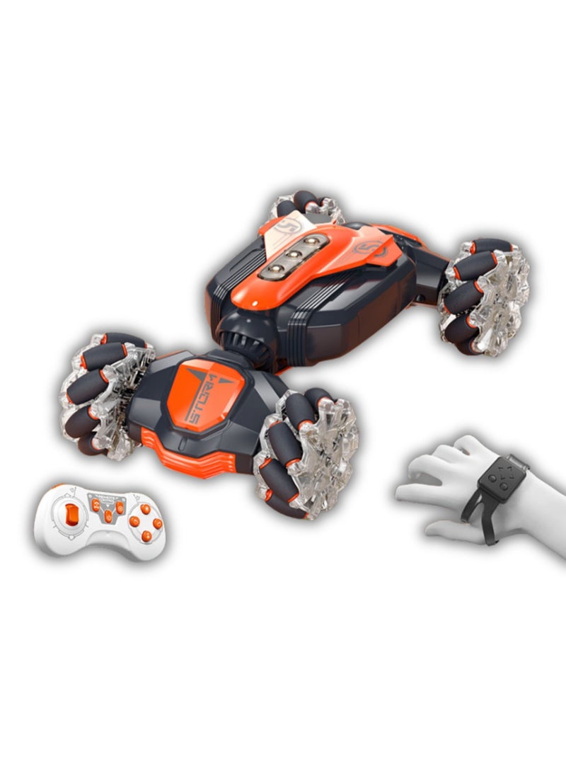 Generic - Remote Control of 360° in situ Deformation Rotation Stunt Toy Car - Image 1