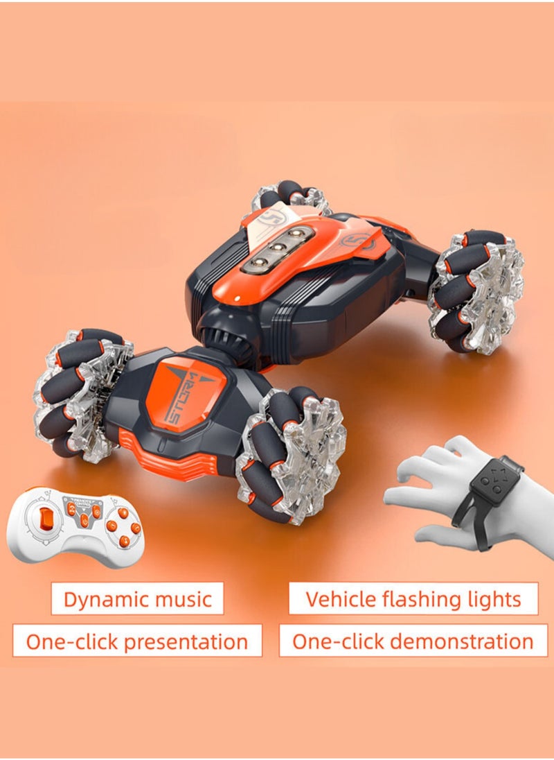 Generic - Remote Control of 360° in situ Deformation Rotation Stunt Toy Car - Image 1