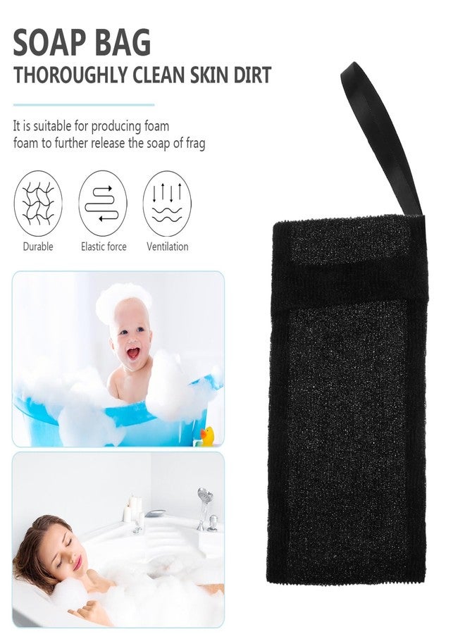 Healifty 10Pcs Soap Pouch Foaming for Exfoliating Cleansing Create Abundant Bubbles with Natural Soaps and Cosmetics for Shower Use - Image 2