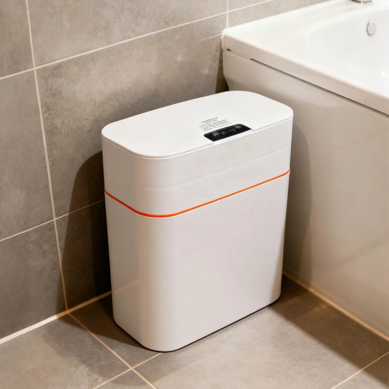 Y&D Smart Trash Can: Automatic, Touchless, Waterproof Waste Bin for Home Bathroom - Rechargeable & Intelligent Sensor, Laundry Basket Alternative - Image 2