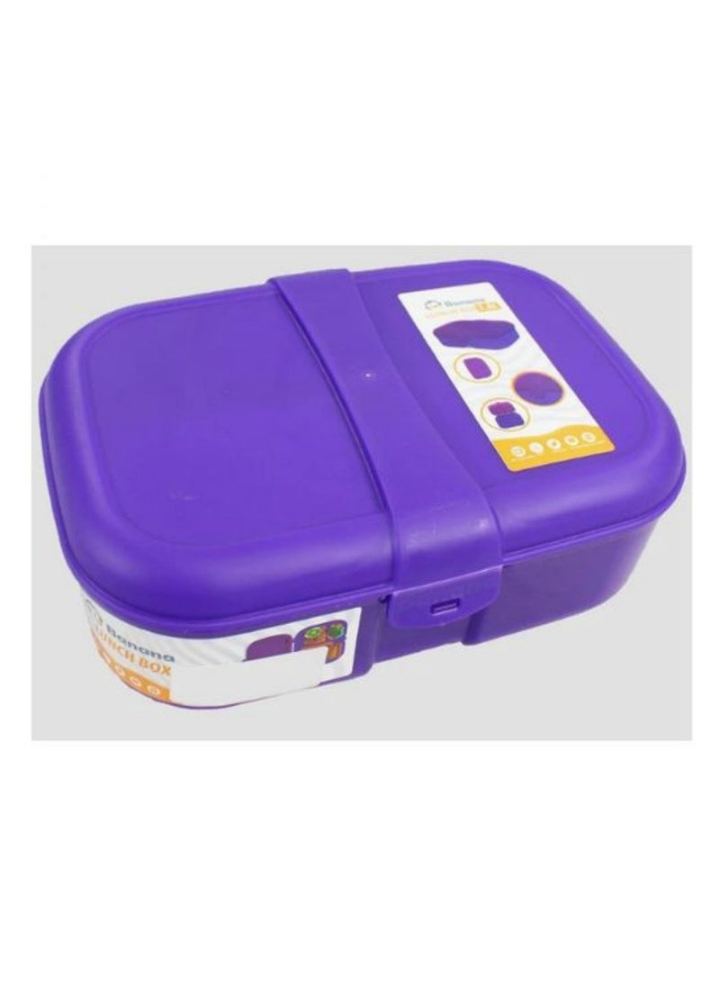 Banana 1.8L Banana Split Lunch Box - Suitable for Schools 