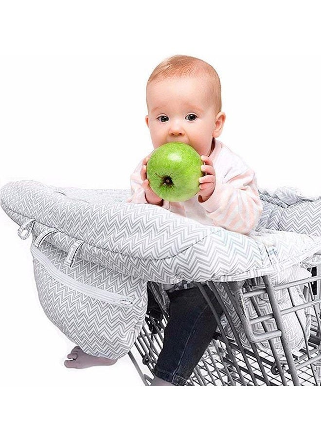 NIBEMINENT Multi-Functional 2-In-1 Baby Shopping Cart Cover  - Image 3