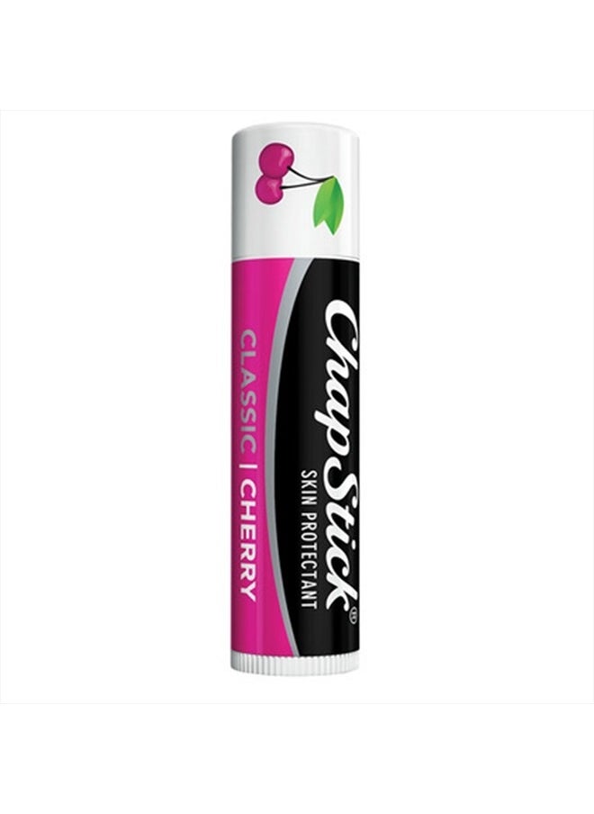 chapstick Classic (24 Blister Packs of 1 Stick, 24 Total Sticks, Cherry Flavor) Skin Protectant Flavored Lip Balm Tube, 0.15 Ounce Each,24 Count (Pack of 1)  - Image 2