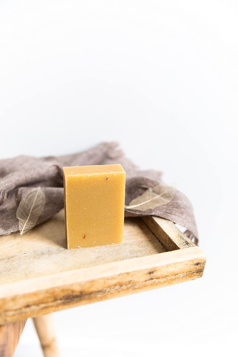 Little Seed Farm Organic Goatâ€™s Milk Soap â€“ 3 Pack of Grapefruit Lemon Facial and Body Soap Bars with Turmeric â€“ Natural, Handmade and Cruelty Free â€“ Balancing For Sensitive Skin, Net Wt. 4.75oz - Image 5