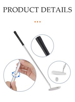 DUNISO Golf Putte，3 section aluminum alloy foldable golf putting rod, right handed portable travel club, a with golf ball，detachable, suitable for beginners  - Image 5