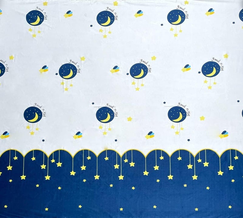 Blenzza Deco™ Glace Cotton Single Bed Reversible Babies & Kids Comforter/Dohar/Quilt, 200 GSM (60x90 Inches) (Good Night) (0 to 8 Years) - Image 2