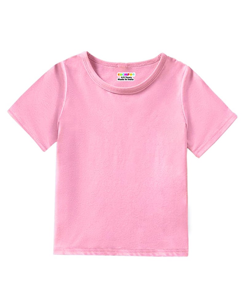 Kuchipoo Girls Regular Fit Half Sleeves Cotton T-Shirts (KUC-TSHRT-543, 3-4 Years, Multi-Colored) - Image 3
