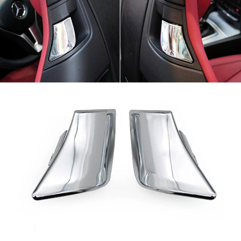 Goodithy Front Seat Backrest Lock Switch Cover Handle Interior Seat Back Adjust Handle Recliner Lever Replacement For MercedesBenz C E Class W207 W204 Coupe E200 E260 E300 2079108606 Polished 2pcs