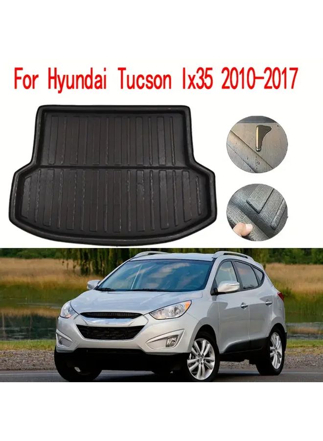 For Hyundai Tucson Ix35 2010 2017 Black EVA Cargo Trunk Liner Anti Slip Anti Dirt Non Slip Surface Easy Clean Design Durable Trunk Mat Vehicle Interior Accessory Secure Storage Protection - Image 3