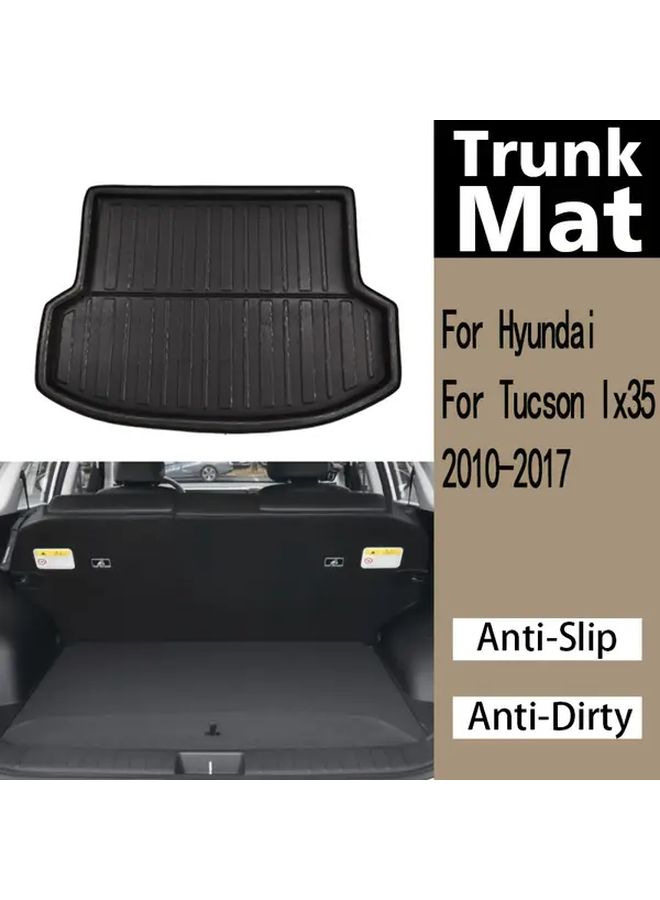 For Hyundai Tucson Ix35 2010 2017 Black EVA Cargo Trunk Liner Anti Slip Anti Dirt Non Slip Surface Easy Clean Design Durable Trunk Mat Vehicle Interior Accessory Secure Storage Protection - Image 1