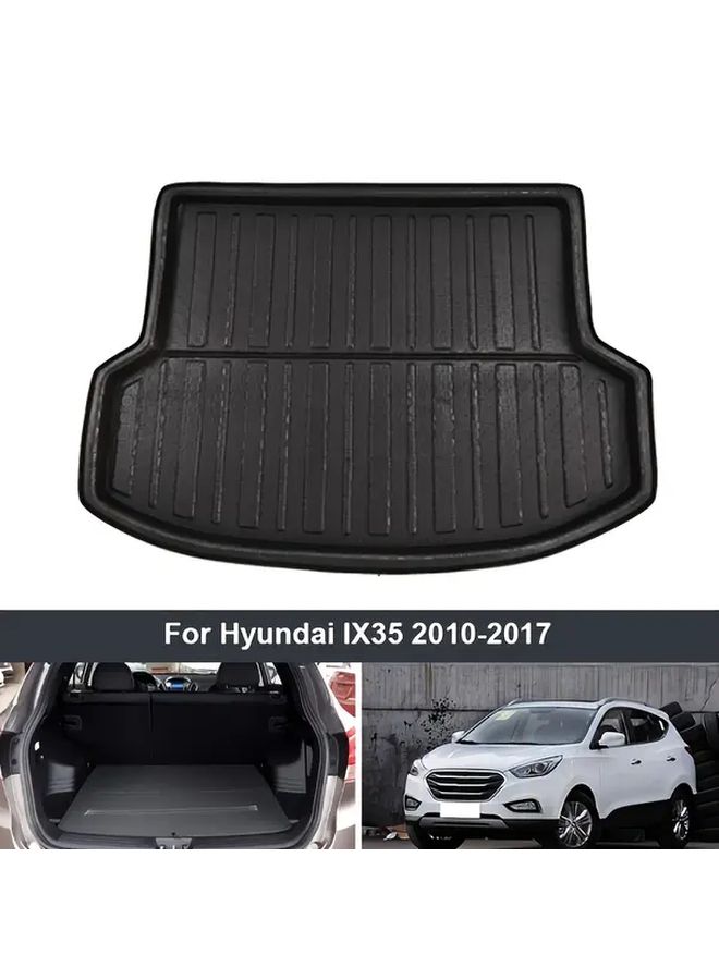 For Hyundai Tucson Ix35 2010 2017 Black EVA Cargo Trunk Liner Anti Slip Anti Dirt Non Slip Surface Easy Clean Design Durable Trunk Mat Vehicle Interior Accessory Secure Storage Protection - Image 5