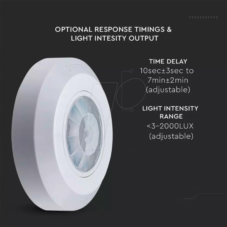 Quick Sense Mini PIR Ceiling Mounted Motion Sensor 360 Degree (Pack of 2) - Image 5