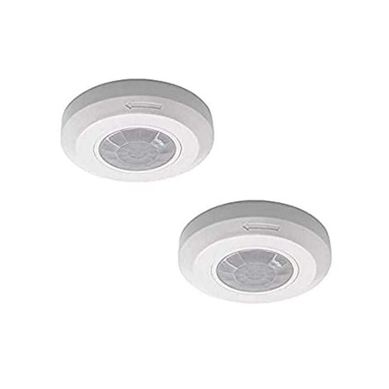 Quick Sense Mini PIR Ceiling Mounted Motion Sensor 360 Degree (Pack of 2) - Image 1