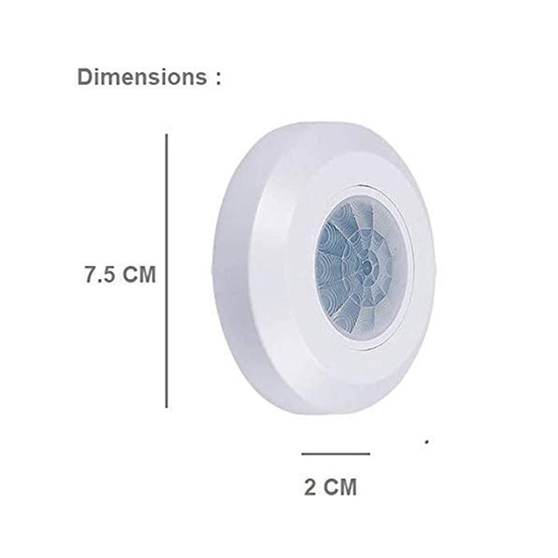 Quick Sense Mini PIR Ceiling Mounted Motion Sensor 360 Degree (Pack of 2) - Image 2