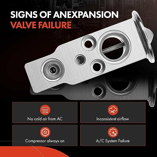 A-Premium A/C Expansion Valve Compatible with Ford Taurus 2005-2010, Taurus X 2008-2009, Freestyle Five Hundred Flex, Lincoln MKS MKT, Mercury Sable Montego - Image 5