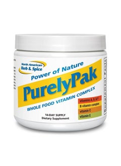 North American Herb & Spice Purely Pak - Whole Food Vitamin Supplement Plan - Vitamin A, B Complex, C, D, E & Omega 3-6-9 - Easily Absorbable - Non-GMO - 14-Day Supply  - Image 1