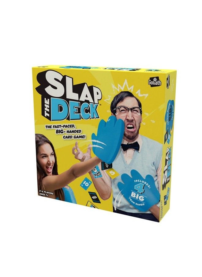 Slap The Deck Game Fastpaced Card Game With Big Foam Hands Ages 7 And Up 24 Players