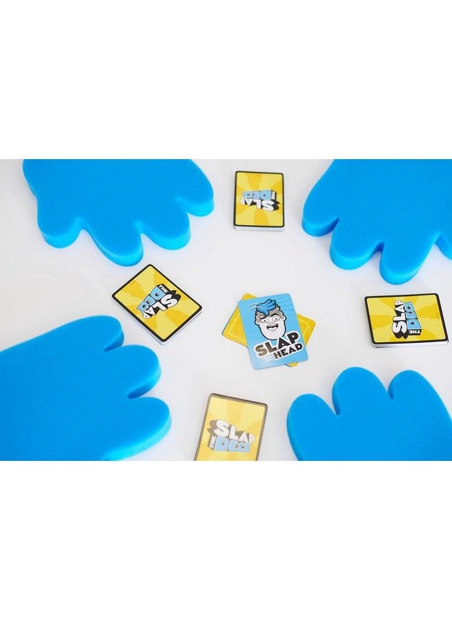 Slap The Deck Game Fastpaced Card Game With Big Foam Hands Ages 7 And Up 24 Players
