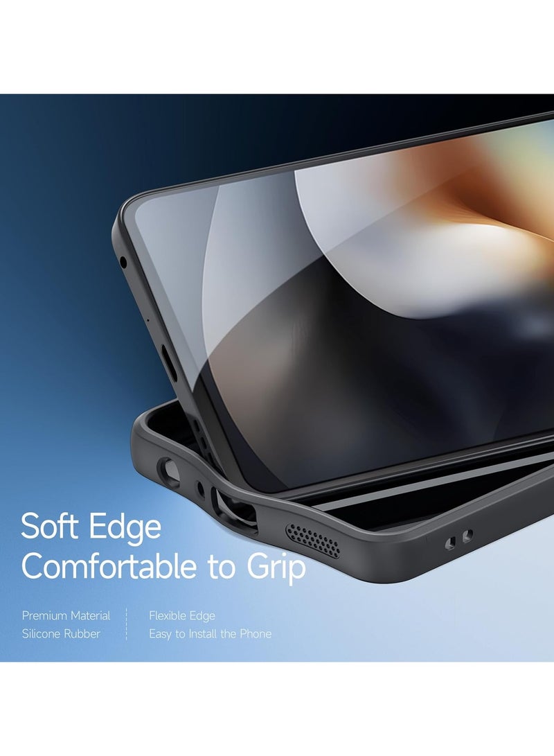 عام "غطاء واقي متوافق مع Motorola Moto G56 5G - خطوط انسيابية - غطاء خلفي مطفى بملمس ساندبلاست - مقاوم لبصمات الأصابع والسقوط - مزيج PC+TPU المضاد للصدمات" - Image 5