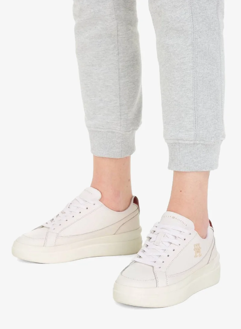 TOMMY HILFIGER Elevated  Leather Cupsole Sneakers