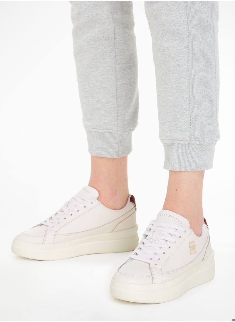 TOMMY HILFIGER Elevated  Leather Cupsole Sneakers  - Image 2
