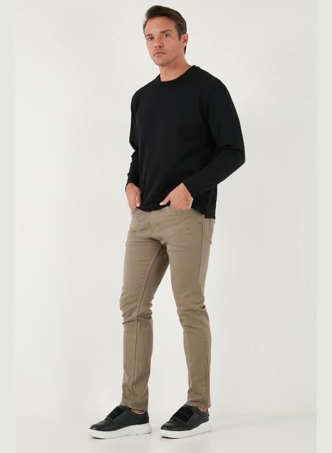 Buratti  Buratti Stretch Cotton Regular Fit Crew Neck Sweatshirt Men's SWEAT 5905725 for Men | Best Price UAE