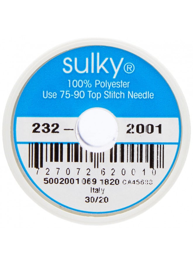 Sulky 232S-2001 Premium Invisible Thread for Sewing, 2200-Yard, Clear - Image 2