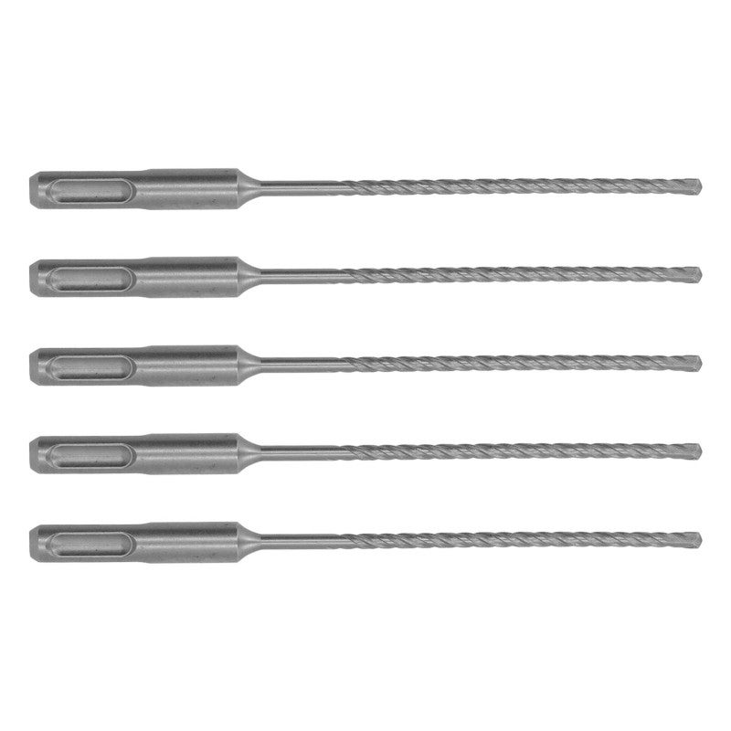 Rotary Hammer Drill Bit 8mm Carbide Tip - Quick Chip Discharge Concrete Drill Bit for Masonry, Brick, Stone Block Applications - Image 2