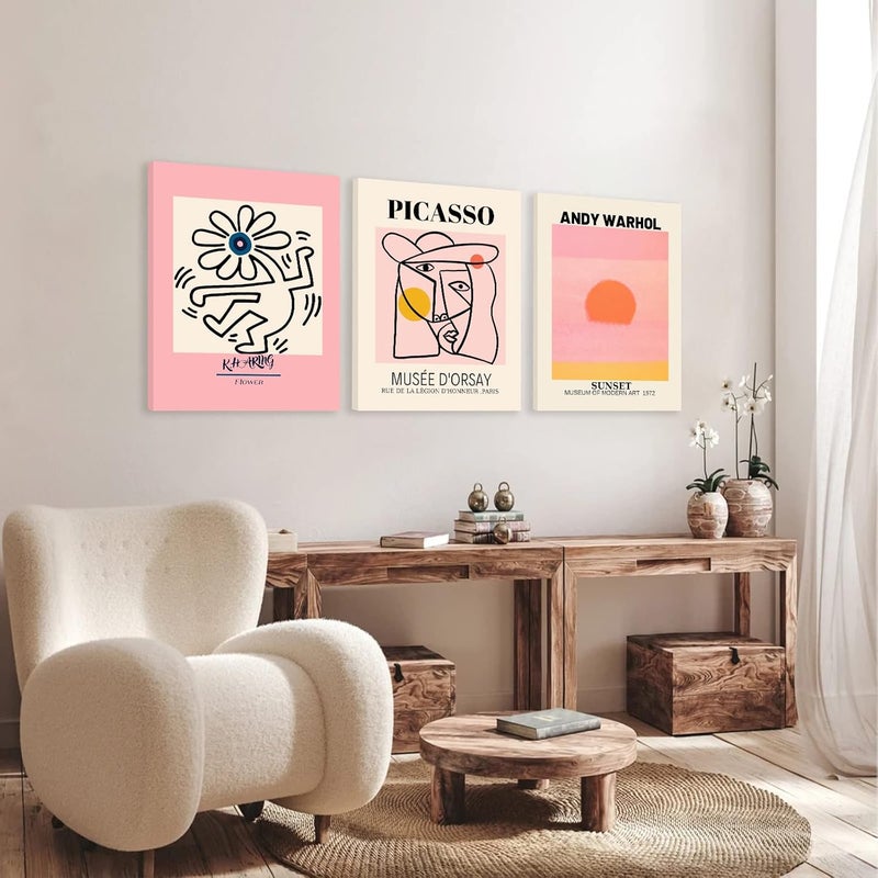 KBKBART Matisse Wall Art Set of 3 - Abstract Exhibition Posters - Image 5