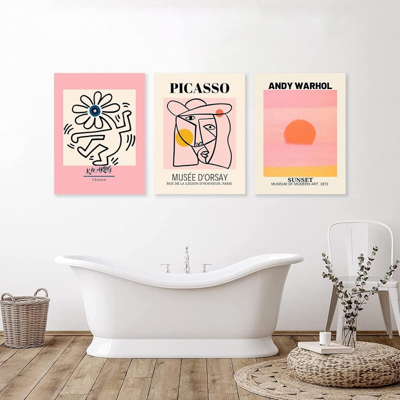 KBKBART Matisse Wall Art Set of 3 - Abstract Exhibition Posters - Image 4