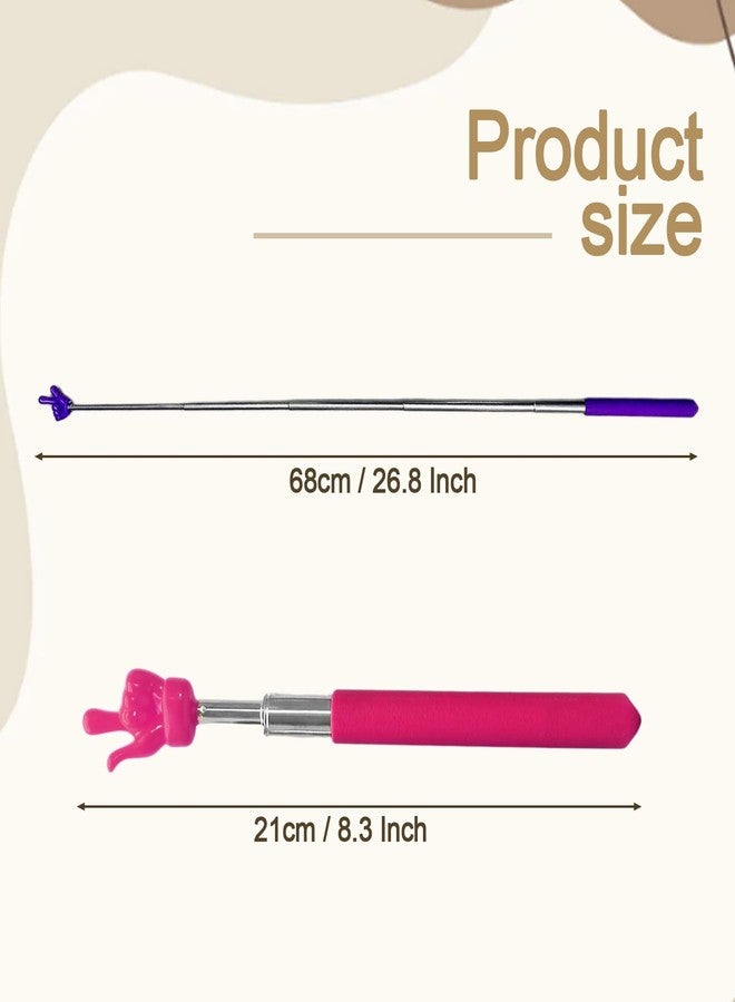 Hitefu 8 Pcs Extendable Finger Pointer Stick, Telescopic Teachers Pointer, Retractable Hand Stick for Classroom, Whiteboard, Presentation & Interactive Learning (8 Colors) - Image 5