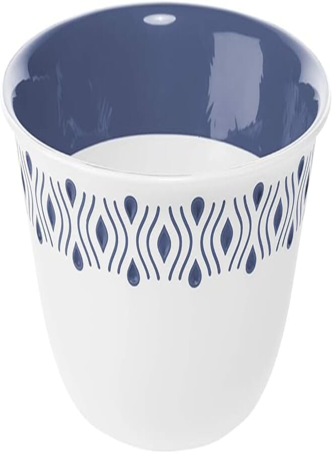 STEFANPLAST Bowl white - palace blue