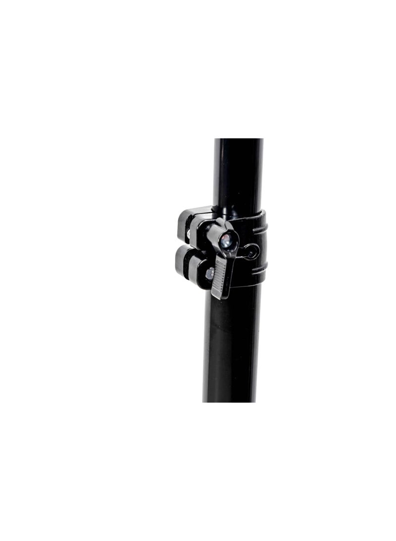 PROMAGE Background Stand PM-901 – Heavy-Duty Support Pillars, Interlocking Sectional Crossbar, Wide Footprint Base, Air-Cushioned Dampening, Aluminum Construction, With Carrying Case, For Seamless Paper & Fabric Backdrops, Studio & On-Location Photography - Image 3