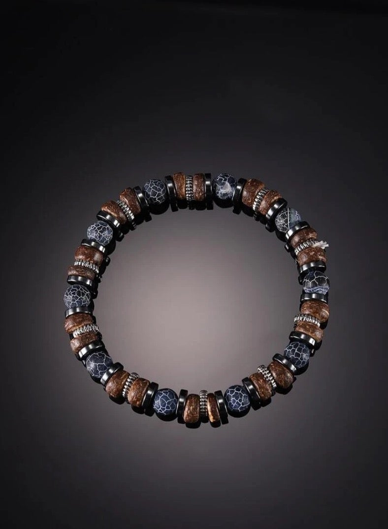 JewelryLand Bracelet For Men Made Of Stones - Image 2