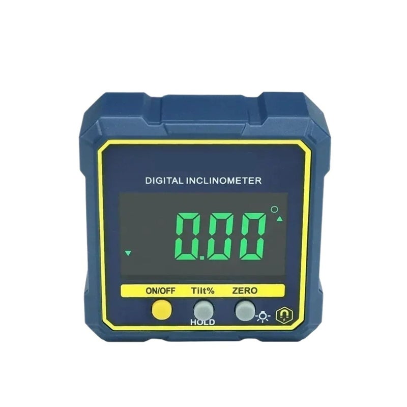 Digital Angle Finder Gauge Magnetic Protractor Inclinometer With Backlight Blue - Image 2