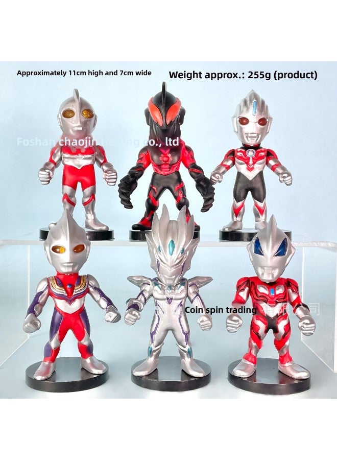 Free Shipping Ultraman Figure Blind Box Ultraman Tiga Infinite Zero Belial Geed Orb Dainajed 