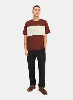 Jorvesterbro Block Tee Ss Crew Styd Aw24