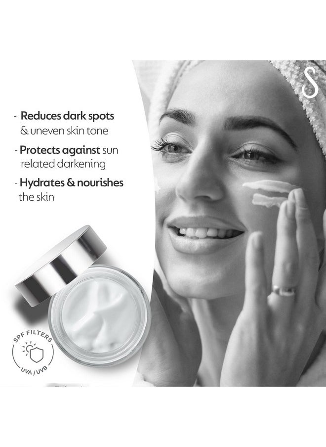 SWISS image Swiss Image Absolute Radiance Day Cream | Face Moisturizer | Hydrating & Brightening | Reduces Dark Spots & Pigmentation | Lightweight & Quick Absorption | SPF 20 | For All Skin Types | 50ml  - Image 4