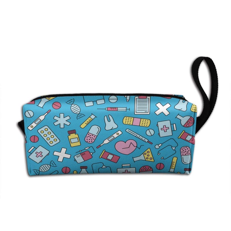 YISHOW Nurse Equipment Makeup Bag Adorable Travel Cosmetic Toiletry Organizer Case for Women - Image 1