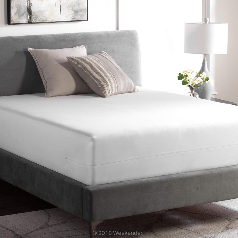 WEEKENDER Waterproof Mattress Encasement with Zipper Closure - California King - Image 2